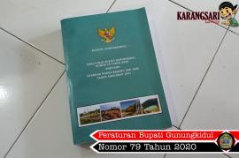 PERATURAN BUPATI GUNUNGKIDUL NOMOR 79 TAHUN 2020